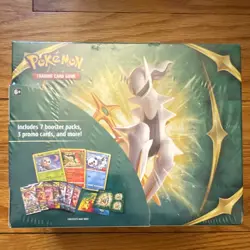 Pokemon TCG Collector Bundle Box Sealed - 7 Booster Packs, 3 Promo Cards, Arceus - Image 1