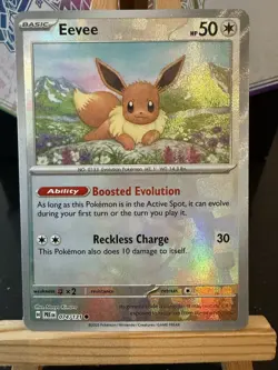 Pokemon Card - Eevee 074/131 Pokeball Reverse Holo - Prismatic Evolutions - Image 2