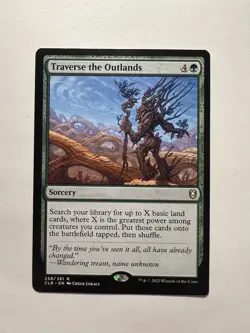 Traverse the Outlands - MTG Commander Legends: Battle for Baldur's Gate - NM - Image 1