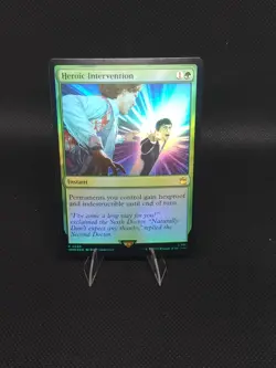 Heroic Intervention Foil #233 MTG Doctor Who Commander - Pack Fresh! - Image 1