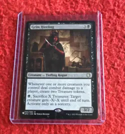 Wizards of the Coast Grim Hireling Rare AFR 025/062 2021 English Regular - Image 1