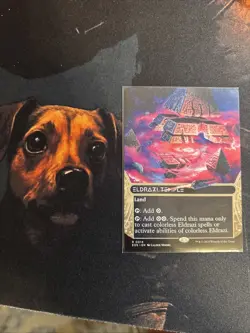 Eldrazi Temple 0014 Borderless-Edge of Eternities Stellar Sights+Bonus Foils - Image 1