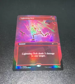 FOIL TMNT PROMO Lightning Bolt NM Standard Showdown Magic Teenage Mutant Ninja - Image 1