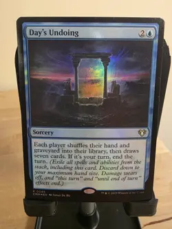 Day's Undoing Commander Masters Foil MTG NM - Image 1