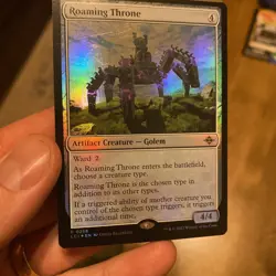 Roaming Throne The Lost Caverns of Ixalan Foil - Image 1