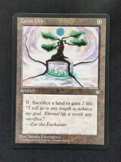 MTG Zuran Orb - Ice Age English Magic The Gathering NM See Pics - Image 1