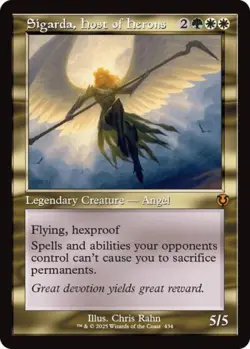 Sigarda, Host of Herons (Retro Frame) -Foil Near Mint MTG Innistrad Remastered - Image 1