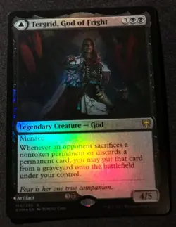 Tegrid, God Of Fright / Tegrid's Lantern - Foil - KHM - MTG - EN - NM - 112/285 - Image 1