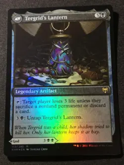 Tegrid, God Of Fright / Tegrid's Lantern - Foil - KHM - MTG - EN - NM - 112/285 - Image 2