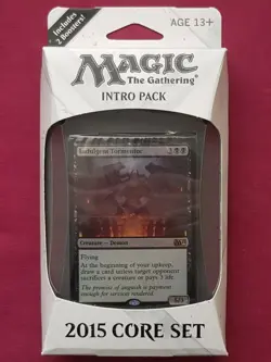 Magic The Gathering 2015 CORE SET M15 INFERNAL INTERVENTION INTRO PACK New MTG - Image 1