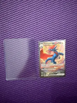 Pokemon TCG Journey Together Salamence EX Card 187/159 - Image 5