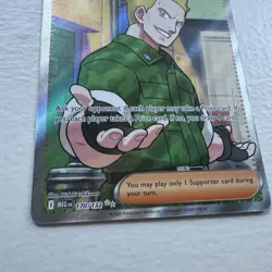 Lt. Surge's Bargain 170/132 Ultra Rare Full Art Pokemon Mega Evolution NM - Image 2