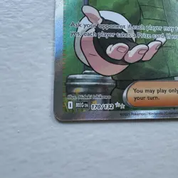 Lt. Surge's Bargain 170/132 Ultra Rare Full Art Pokemon Mega Evolution NM - Image 3