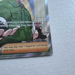 Lt. Surge's Bargain 170/132 Ultra Rare Full Art Pokemon Mega Evolution NM - Image 4