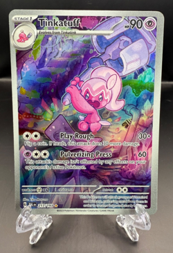 Pokemon TCG: Tinkatuff 217/193 - SV: Paldea Evolved - Illustration Rare NM - Image 1