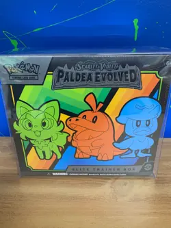 Pokemon TCG Scarlet & Violet Paldea Evolved Elite Trainer Box ETB Sealed Case - Image 1