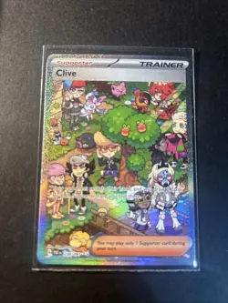 2024 Pokemon Scarlet & Violet Paldean Fates Clive #236/091 - Image 1