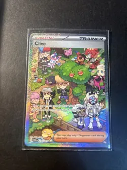 2024 Pokemon Scarlet & Violet Paldean Fates Clive #236/091 - Image 2