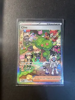 2024 Pokemon Scarlet & Violet Paldean Fates Clive #236/091 - Image 3