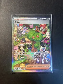 2024 Pokemon Scarlet & Violet Paldean Fates Clive #236/091 - Image 4