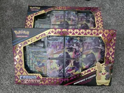 Pokemon TCG Crown Zenith Morpeko V-Union Premium Playmat Collection (Lot Of 2) - Image 1