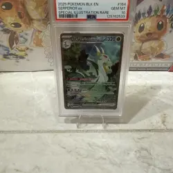 2025 POKEMON BLK EN-BLACK BOLT SPECIAL ILLUSTRATION RARE SERPERIOR EX PSA 10 - Image 2