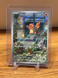 Pokemon Obsidian Flames Charmander 044 ETB Black Star Promo Holo NM - Image 1