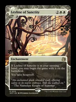 Leyline of Sanctity 10 R Wilds of Eldraine: Enchanting Tales - Image 1
