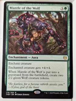 Mantle of the Wolf - Theros: Beyond Death - Magic the Gathering MTG Nice! - Image 1