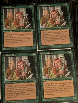 Fyndhorn Elves - X4 Playset - HP/MP - Ice Age - Image 1