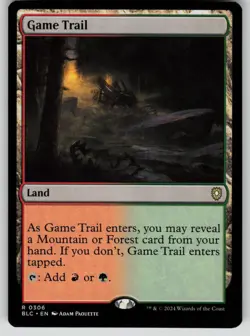 Game Trail Normal R Commander: Bloomburrow 306 NM - Image 1