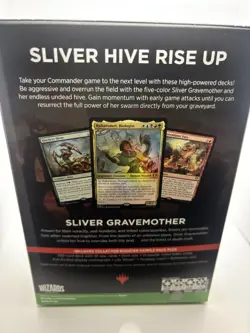 Magic the Gathering Commander Masters Sliver Swarm Deck New Sealed - Image 2