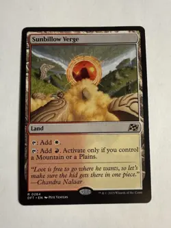Sunbillow Verge Aetherdrift Regular - Image 1
