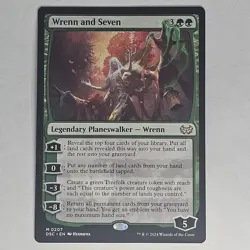 Magic MTG-Wrenn and Seven Duskmourn House of Horror Commander DSC M #207 - Image 1