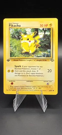 Pokemon TCG Pikachu Jungle 60/64 Regular 1st Edition Common - Image 1