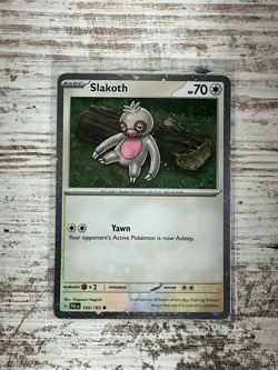 Slakoth FART SWIRL (Cosmos Holo) 160/193 Pokemon Trading Card Game NM - Image 1