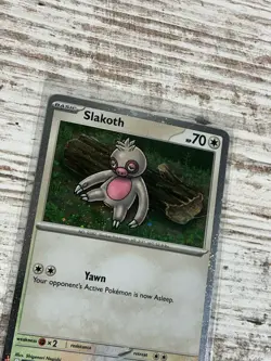 Slakoth FART SWIRL (Cosmos Holo) 160/193 Pokemon Trading Card Game NM - Image 4