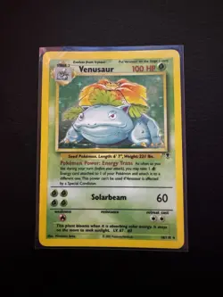Pokemon TCG Venusaur Holo Rare Legendary Collection 18/110 2002 English - Image 1