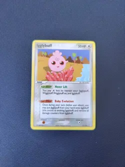 Pokemon TCG Igglybuff EX Crystal Guardians 21/100 Regular Rare Non Holo - EX - Image 1