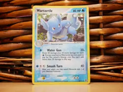 Pokemon WARTORTLE 50/112| REVERSE HOLO | MP Played | EX FireRed LeafGreen | 2004 - Image 1
