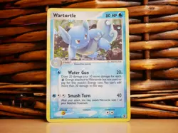 Pokemon WARTORTLE 50/112| REVERSE HOLO | MP Played | EX FireRed LeafGreen | 2004 - Image 2
