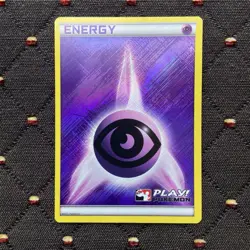 Psychic Energy Holofoil Stamped Play! Pokemon 2011 League & Championship Card LP - Image 1