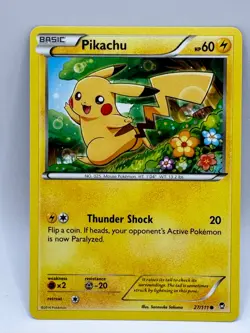 Pikachu 27/111 NM/M C Furious Fists Pokemon - Image 1