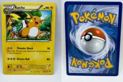 Raichu 28/111 NM/M UC Furious Fists Pokemon - Image 3