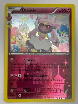 Diancie RC22/RC32 NM/M UC Generations Pokemon Holo - Image 1