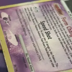DAMAGED Pokemon TCG Deoxys Speed Forme Reverse Holo Rare 70 HP 26/146 - Image 4