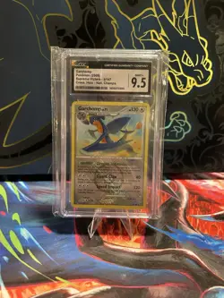 CGC 9.5 Garchomp Supreme Victors 5/147 2009 Cross. Holo- Natl. Champs - Image 1