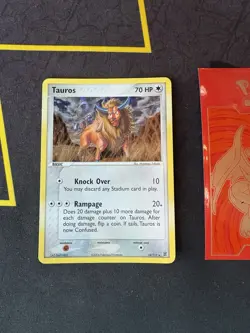 Pokemon Card Tauros 16/112 Firered & Leafgreen Holo Rare 219🔥MP🔥 - Image 1