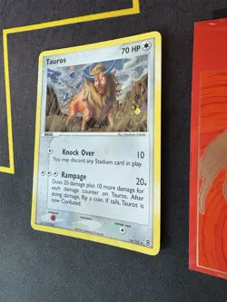 Pokemon Card Tauros 16/112 Firered & Leafgreen Holo Rare 219🔥MP🔥 - Image 4
