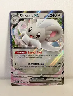 Pokemon Cinccino EX 073/086 Chaos Rising Card Near Mint - Image 1